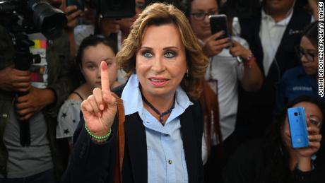 Guatemala&#39;s former First Lady Sandra Torres won the first round of presidential elections this month.