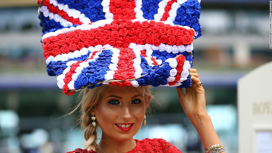 Spectacular hats are very much in vogue at Royal Ascot.