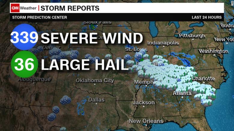 Storms strikes Kansas City