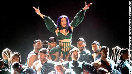 Cardi B performs onstage at the 2019 BET Awards