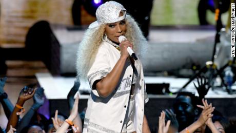 Mary J. Blige performs onstage at the 2019 BET Awards in Los Angeles on June 23, 2019. 