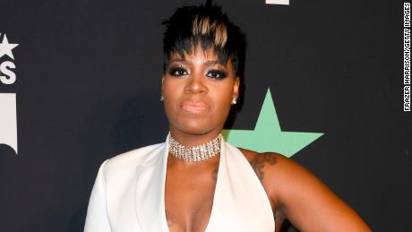 Fantasia Barrino poses in the press room at the 2019 BET Awards on June 23, in Los Angeles, California. 