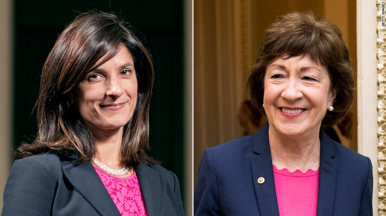 Collins and Gideon spar over Supreme Court and coronavirus in Maine Senate debate