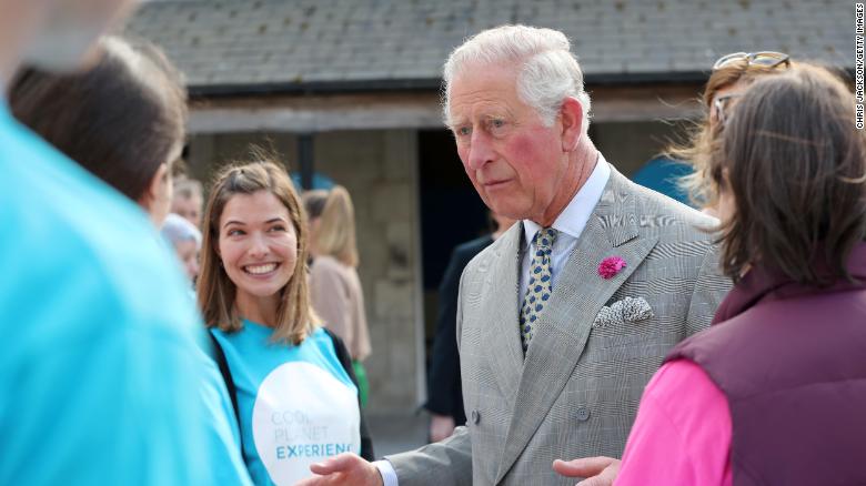 Prince Charles meets climate action volunteers on May 20, 2019.