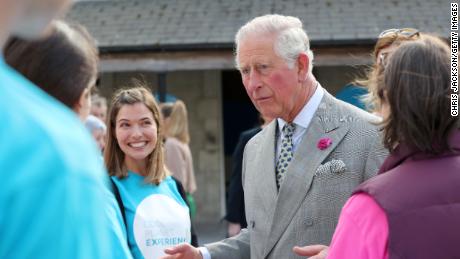 Prince Charles meets climate action volunteers on May 20, 2019.