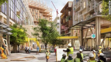 Sidewalk Labs, an Alphabet company, envisions building 30-story timber buildings in Toronto.