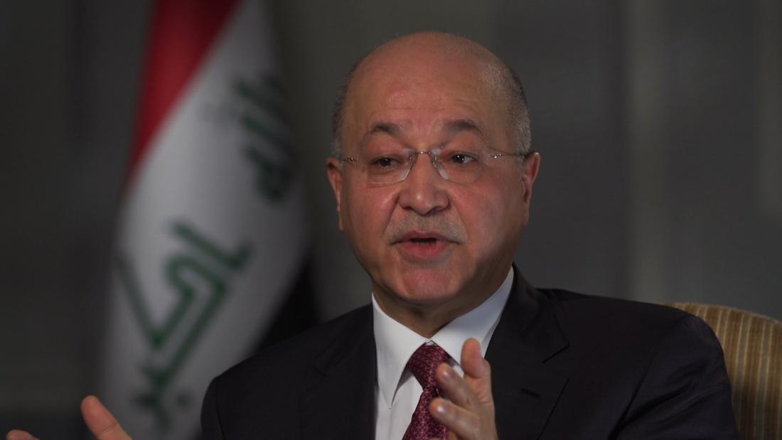 Iraqi President We don't need another war CNN Video