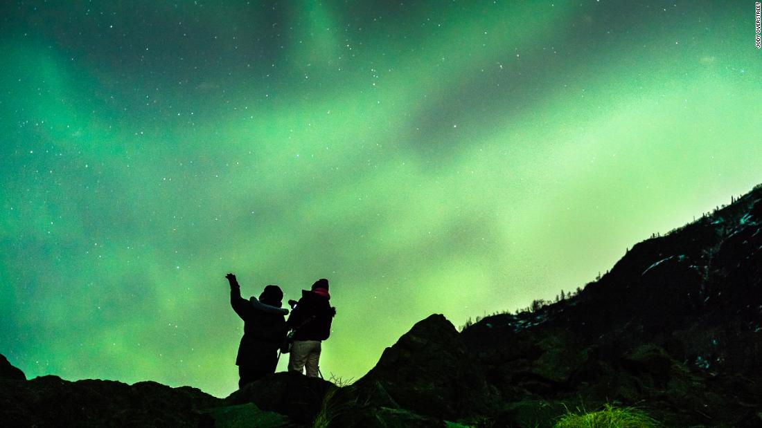 The northern lights will be visible in parts of the US on Wednesday night