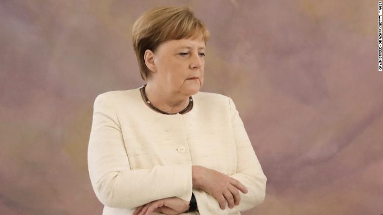 Angela Merkel Seen Shaking For The Third Time In Less Than A Month Cnn