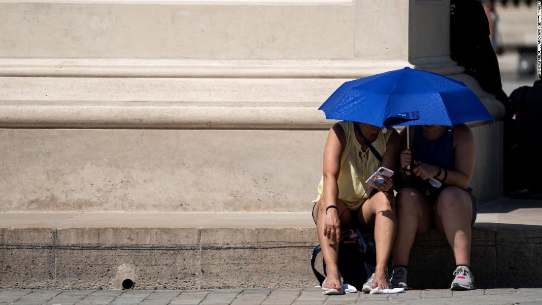 Climate Crisis Europe S Cities Dangerously Unprepared For Heat Wave Hell Cnn