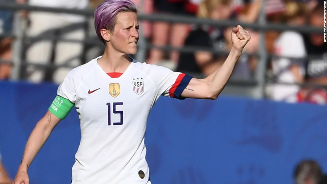 Megan Rapinoe Starts For Uswnt In World Cup Final Cnn 