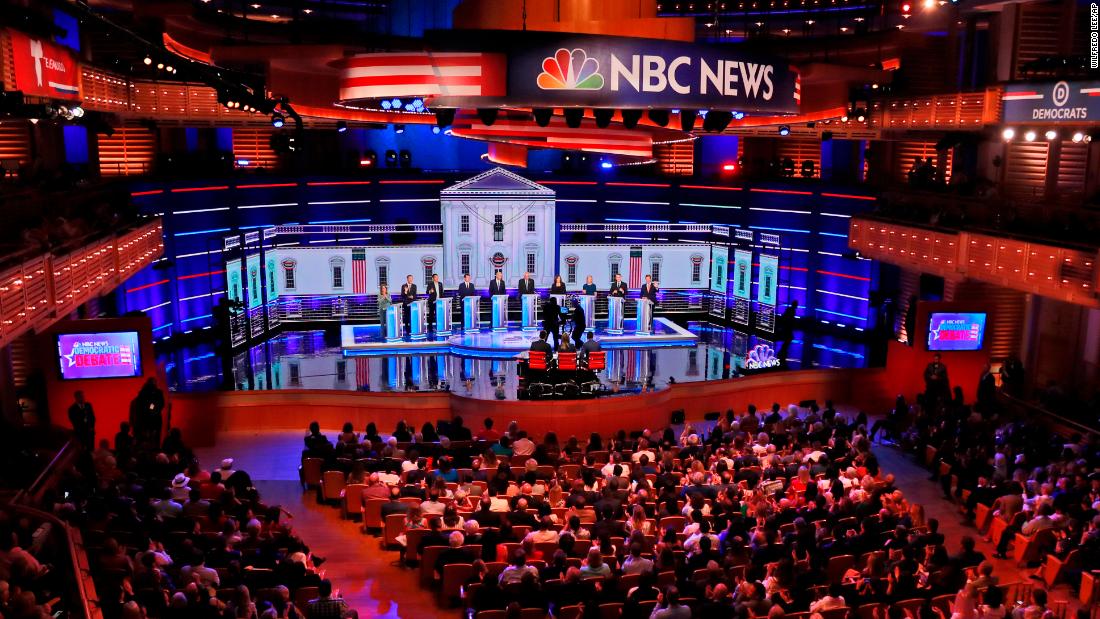 &lt;a href=&quot;https://www.cnn.com/politics/live-news/democratic-debate-june-27-2019/h_937a300a18896f3168ba87ce3d622dc6&quot; target=&quot;_blank&quot;&gt;The opening volleys of the second debate&lt;/a&gt; offered an immediate contrast between the candidates&#39; competing ideas about the direction of the party.