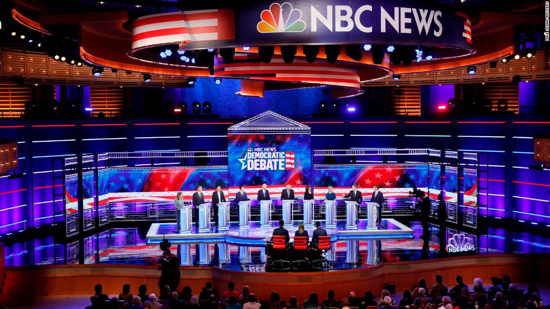 The debates were held at the Arsht Center in Miami.