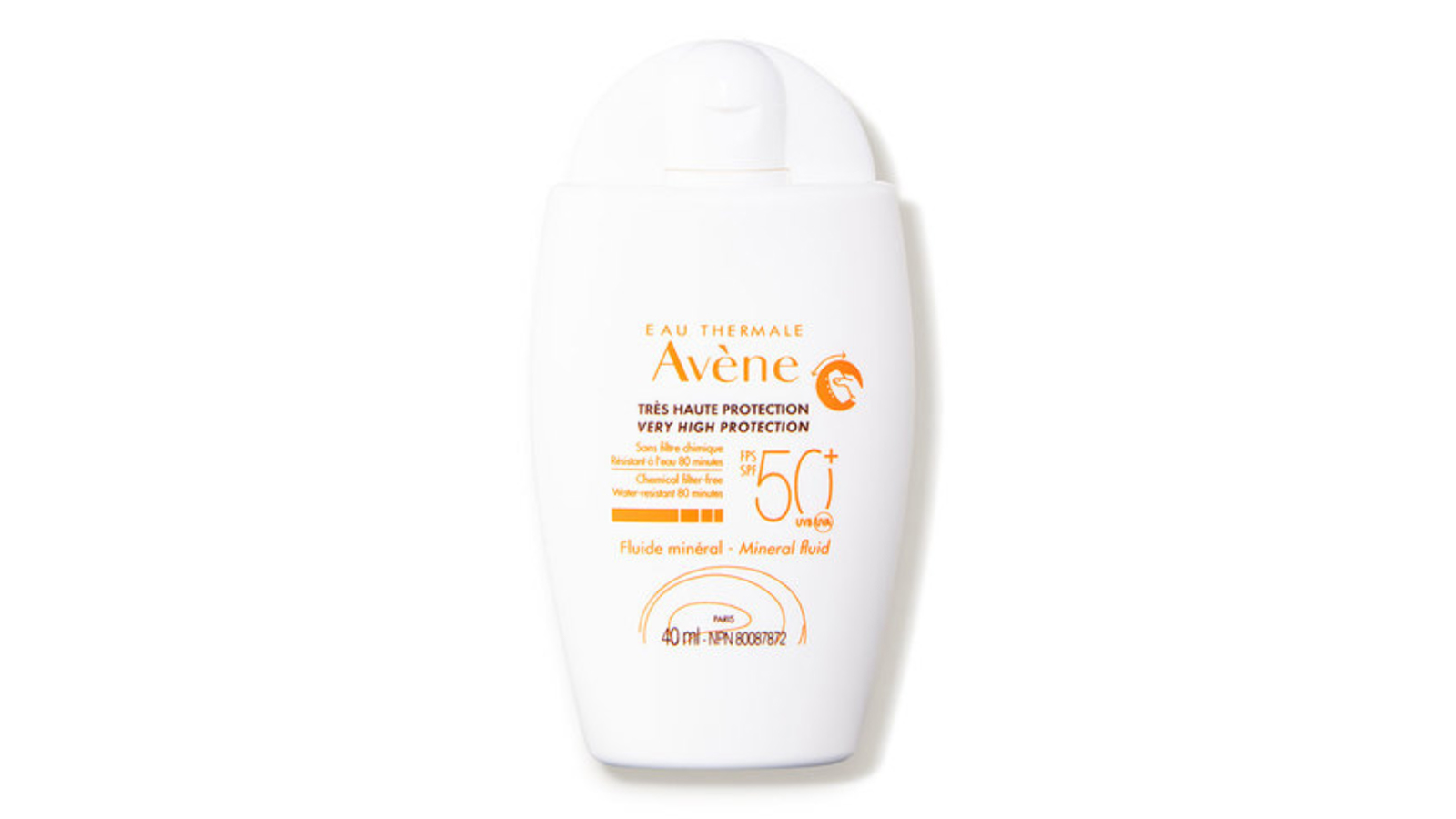 Avene Tinted Fluid spf50+.