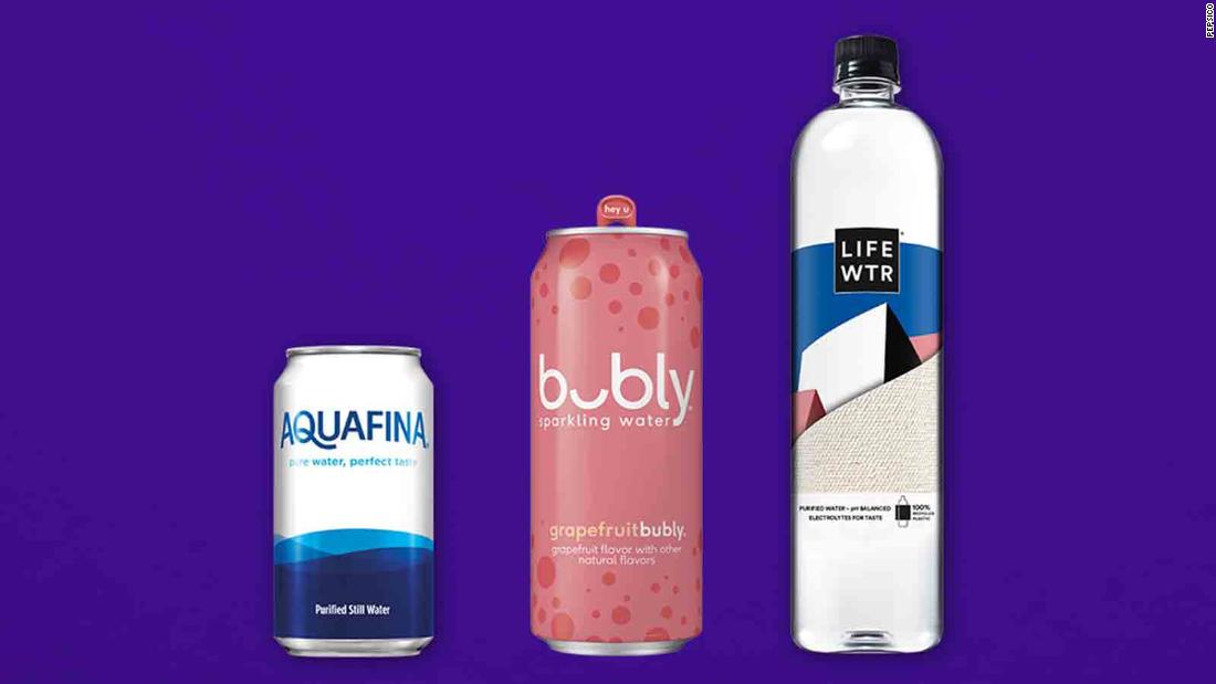 Pepsi's latest product: Aquafina water in a can - CNN