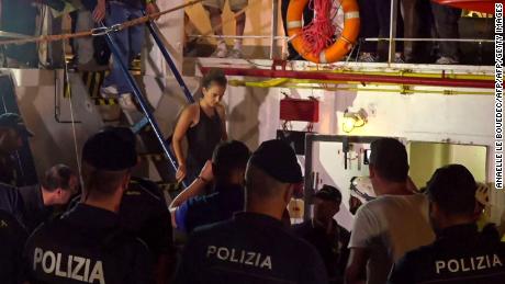 Donations flood in for migrant ship captain arrested for docking in Italy