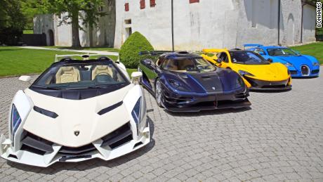Politician&#39;s seized $13 million supercar collection to be auctioned off