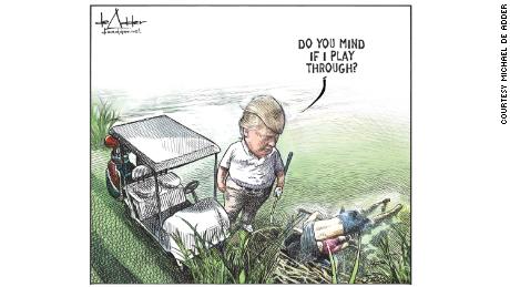 Cartoonist behind viral Trump illustration speaks out