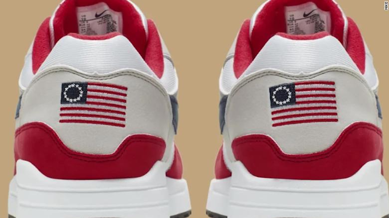 Nike featuring Betsy Ross flag canceled 