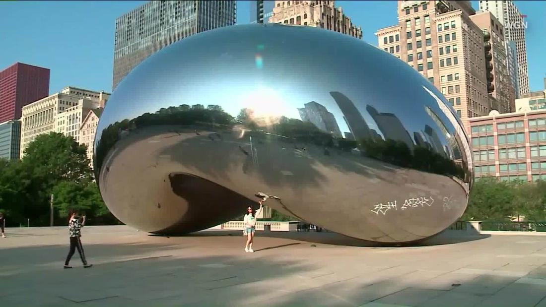 7 people charged after Chicago 'Bean' vandalized, police say | CNN Travel