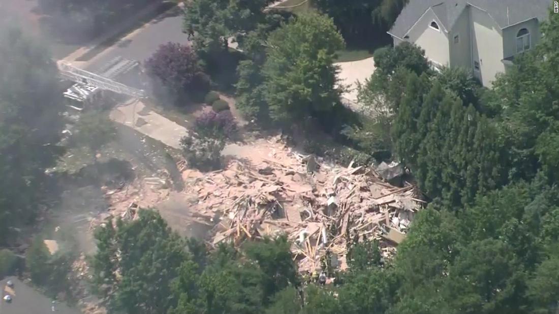 Charlotte Home Explosion Woman Found Dead In Debris CNN   190702164048 01 North Carolina House Explosion Super Tease 