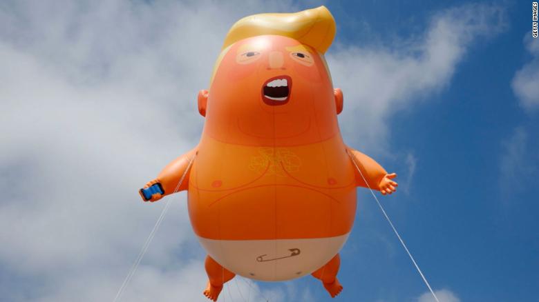 Baby Trump' balloon gets permit to be present for July 4 in DC ...