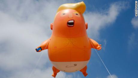 Trump baby balloon granted permit for July 4th event