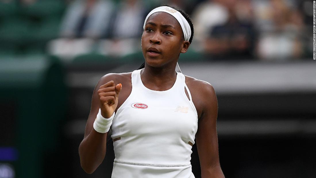 Coco Gauff extends remarkable run at Wimbledon CNN