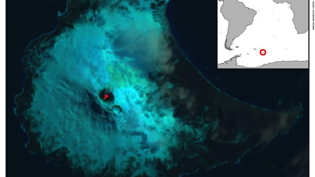 Lava lake discovered on remote Saunders Island is one of only eight - CNN