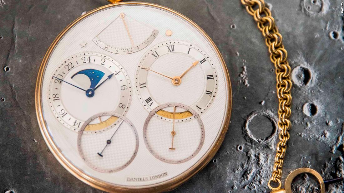 George Daniels Pocket Watch Sells For Record 45 Million Cnn Style
