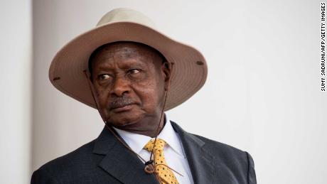 Ugandan President Yoweri Museveni.