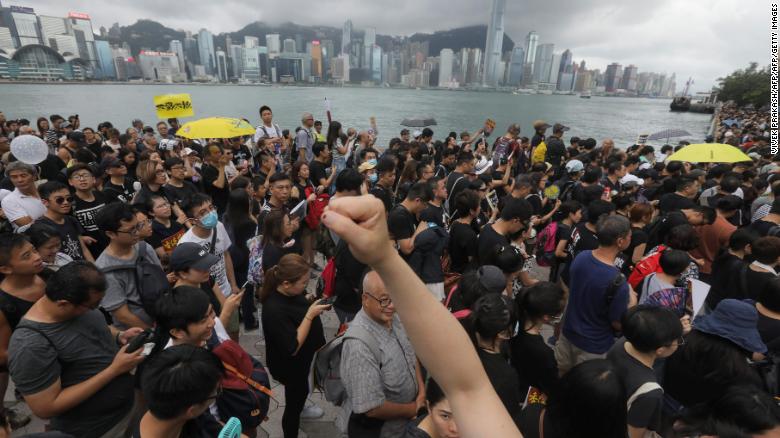 Sunday marked the first time the extradition bill protests took place in Kowloon.