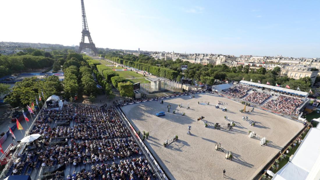 &lt;strong&gt;Paris:&lt;/strong&gt; The Eiffel Tower and the Champ de Mars provided a stunning setting for round 11 of the Longines Global Champions Tour.   