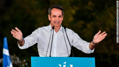 Kyriakos Mitsotakis has been elected as Greece&#39;s new prime minister after the New Democracy party won a landslide victory in the country&#39;s general election. 