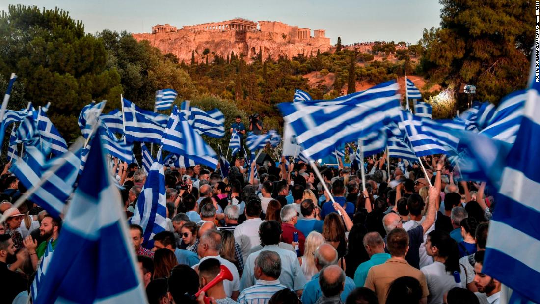 Greek elections New Democracy party victory signals end of leftwing