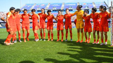 China lost to Italy during the Round of 16 Women&#39;s World Cup match. 