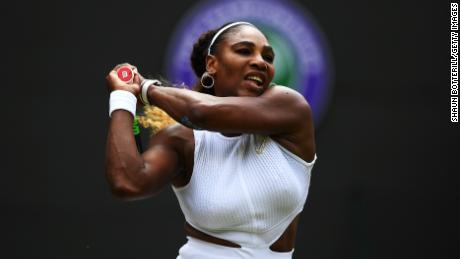 Serena Williams is through to the quarterfinals of Wimbledon after beating Carla Suarez Navarro. 