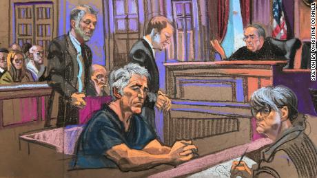 Epstein pleads not guilty to sex trafficking of minors