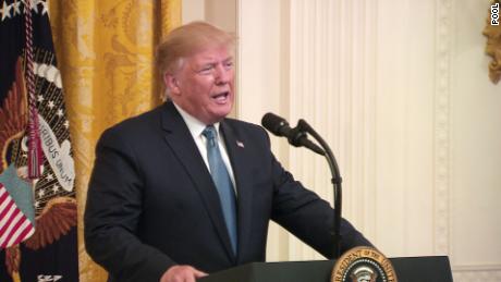 Trump takes aim at Green New Deal while touting administration&#39;s &#39;environmental leadership&#39;