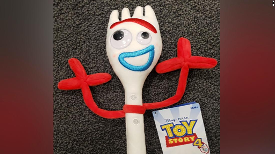 Disney Recalls the Forky 11” Plush Toy Due to Choking Hazard
