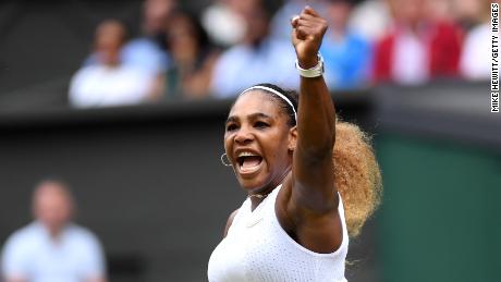 Serena Williams reaches Wimbledon semifinals