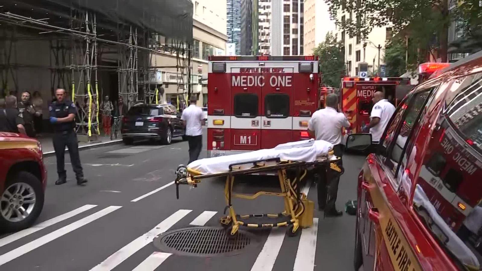 Three people stabbed in downtown Seattle, suspect in custody CNN