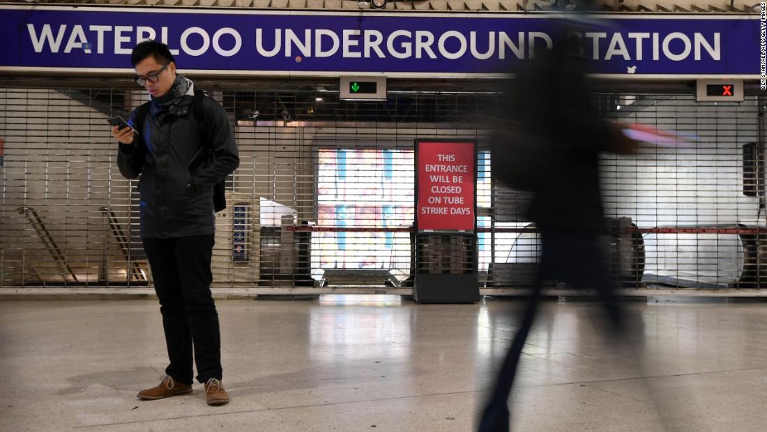 London tracks passengers' movements on underground - CNN