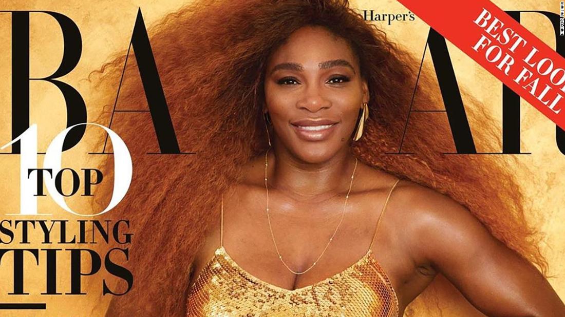 Serena Williams Cover Photos For Harpers Bazaar Are Unretouched Cnn 