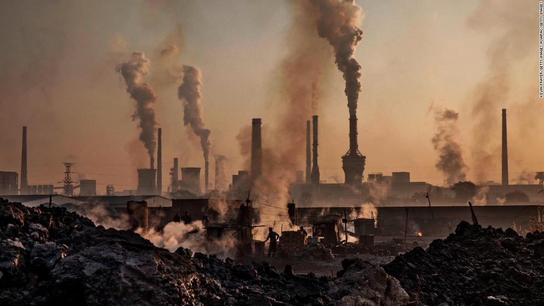 air pollution from factories