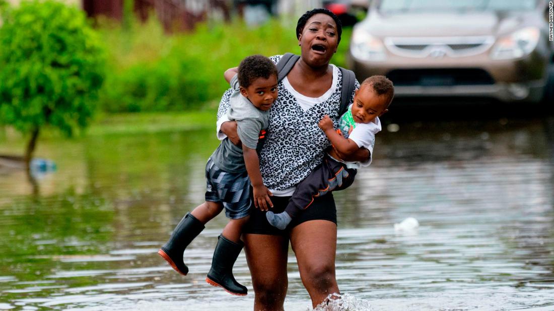 Severe storms trigger flood emergency around New Orleans CNN Video