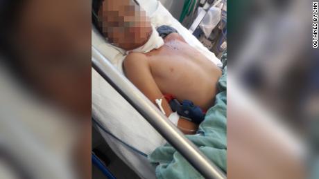 Boy survives after being left for dead with father&#39;s body in Mexico