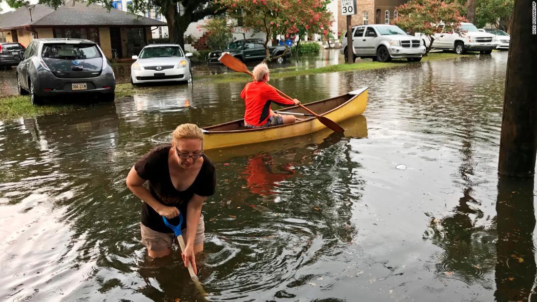Louisiana residents evacuate as Tropical Storm Barry develops in the Gulf, threatening more epic flooding 