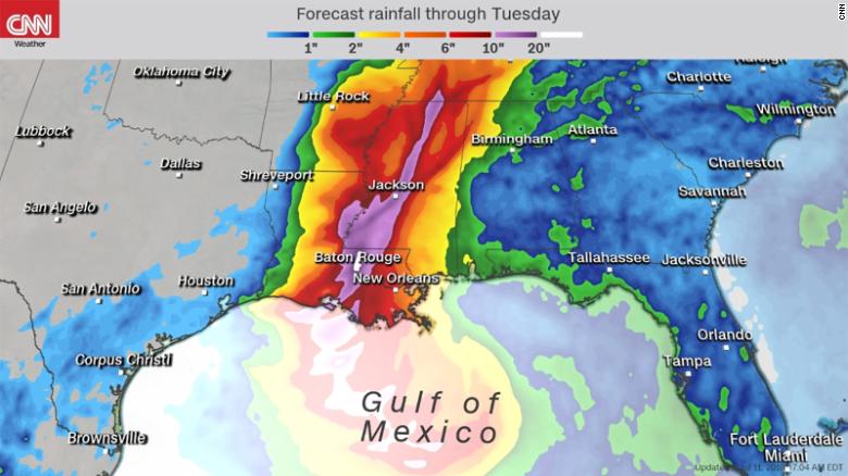 louisiana flood zone map