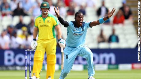 England&#39;s Jofra Archer claimed two wickets in another impressive display.
